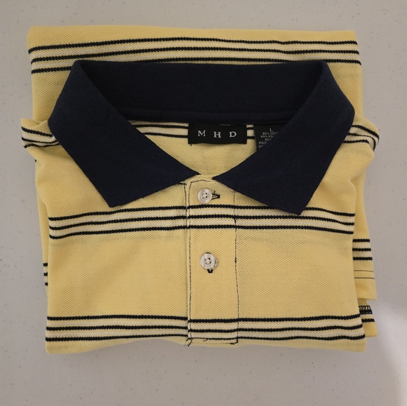 Mens Large MHD Polo Shirt NWT - Picture 5 of 7